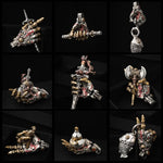 Movable Taoist Mechanical Hand Pendant - Feng Shui Luck & Protection Talisman Necklace