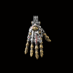 Movable Taoist Mechanical Hand Pendant - Feng Shui Luck & Protection Talisman Necklace