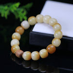 WIAUGEM Two-Tone Bodhi &amp; Sandalwood Harmony Bracelet