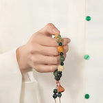 Water Grass Agate Lotus Bodhi Seed Harmony Bracelet