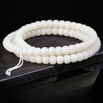 WIAUGEM Water Grass Agate Lotus Bodhi Seed Harmony Bracelet