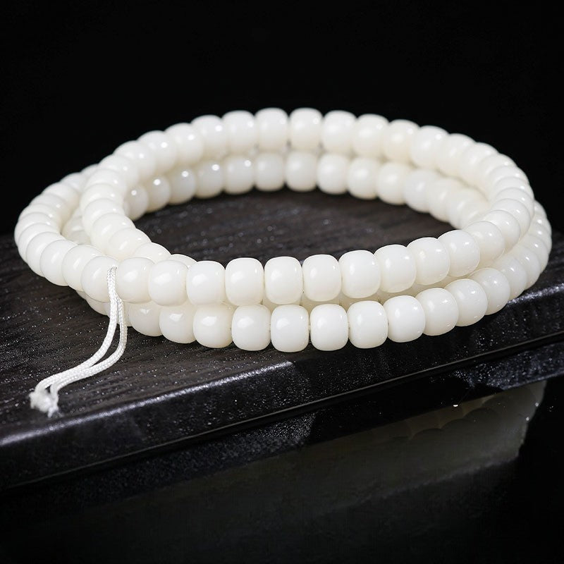 WIAUGEM Water Grass Agate Lotus Bodhi Seed Harmony Bracelet