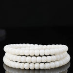 WIAUGEM Water Grass Agate Lotus Bodhi Seed Harmony Bracelet