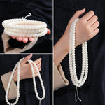 WIAUGEM Water Grass Agate Lotus Bodhi Seed Harmony Bracelet
