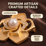 DIY Camellia Amulet Brooch – Mother’s Day Gift, Eternal Love, Thousand-Year Heritage & Lucky Protector