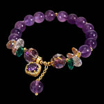 Amethyst Serenity Bracelet — Calm Mind • Clear Intuition • 50% Donated in Your Name
