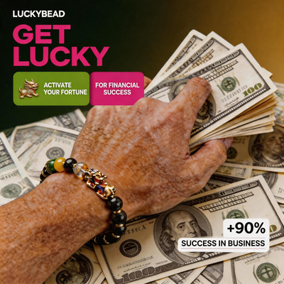 Black Pixiu Bracelet | Five Wealth Gods Obsidian Feng Shui Bracelet