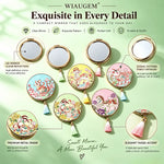 Chinese Zodiac Metal Folding Compact Mirror | WIAUGEM