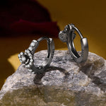 Wiaugem Halloween Earrings | Black Rose &amp; Gothic Earrings for Love, Mystery &amp; Transformation
