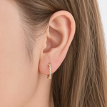 Bone Hoop Earrings | Gothic Halloween Jewelry for Strength & Transformation | Wiaugem