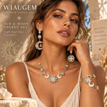 WIAUGEM Sun &amp; Moon Energy Jewelry Set