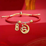 Red thread safety bracelet | Dragon-shaped lucky charm