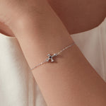 Wiaugem Cross Bracelet | Gothic Halloween Jewelry for Faith &amp; Protection