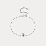 Wiaugem Cross Bracelet | Gothic Halloween Jewelry for Faith &amp; Protection
