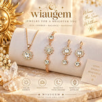 WIAUGEM Sun Energy 3-Piece Jewelry Set