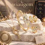 WIAUGEM Snake Transformation 4-Piece Jewelry Set