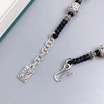 Handcrafted Feng Shui Wealth Talisman Bracelet with Pixiu Enamel 'Cai' Glyph for Attracting Abundance from a Thousand-Year-Old Temple