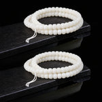 WIAUGEM Water Grass Agate Lotus Bodhi Seed Harmony Bracelet