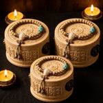 WIAUGEM Star Moon Bodhi &amp; Vajra Protection Bracelet