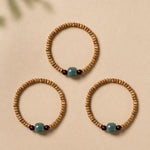 WIAUGEM White Jade Bodhi Buddha Beads Harmony Bracelet