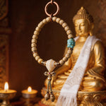 WIAUGEM Star Moon Bodhi &amp; Vajra Protection Bracelet