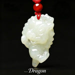 Wiaugem 12 Chinese Zodiac Natural Jade Pendant