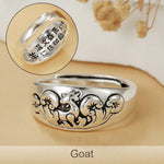 12 Chinese Zodiac Adjustable Ring | Wiaugem