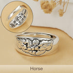 12 Chinese Zodiac Adjustable Ring | Wiaugem