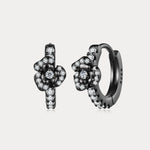 Wiaugem Halloween Earrings | Black Rose &amp; Gothic Earrings for Love, Mystery &amp; Transformation
