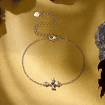Wiaugem Cross Bracelet | Gothic Halloween Jewelry for Faith &amp; Protection