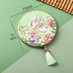Chinese Zodiac Metal Folding Compact Mirror | WIAUGEM
