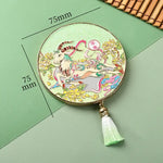 Chinese Zodiac Metal Folding Compact Mirror | WIAUGEM