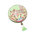Chinese Zodiac Metal Folding Compact Mirror | WIAUGEM