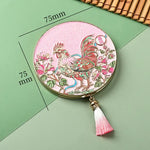 Chinese Zodiac Metal Folding Compact Mirror | WIAUGEM