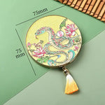 Chinese Zodiac Metal Folding Compact Mirror | WIAUGEM