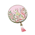 Chinese Zodiac Metal Folding Compact Mirror | WIAUGEM