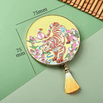 Chinese Zodiac Metal Folding Compact Mirror | WIAUGEM
