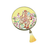 Chinese Zodiac Metal Folding Compact Mirror | WIAUGEM