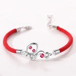 Wiaugen 12 Chinese Zodiac Red String Bracelet