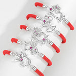 Wiaugen 12 Chinese Zodiac Red String Bracelet