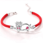 Wiaugen 12 Chinese Zodiac Red String Bracelet