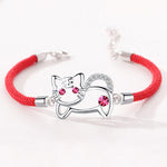 Wiaugen 12 Chinese Zodiac Red String Bracelet