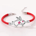 Wiaugen 12 Chinese Zodiac Red String Bracelet