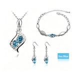WIAUGEM Evil Eye Protection Jewelry Set