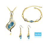 WIAUGEM Evil Eye Protection Jewelry Set