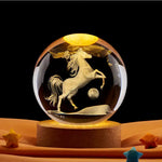 12 Chinese Zodiac Crystal Ball Night Light | WIAUGEM