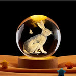 12 Chinese Zodiac Crystal Ball Night Light | WIAUGEM