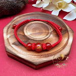 Wiaugem 12 Chinese Zodiac Red String Bracelet