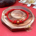 Wiaugem 12 Chinese Zodiac Red String Bracelet
