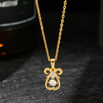 Wiaugen 12 Chinese Zodiac Necklace | Temple-Blessed Zodiac Guardian Jewelry